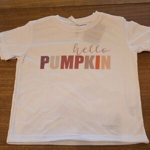 Hello Pumpkin Kids T-Shirt - White